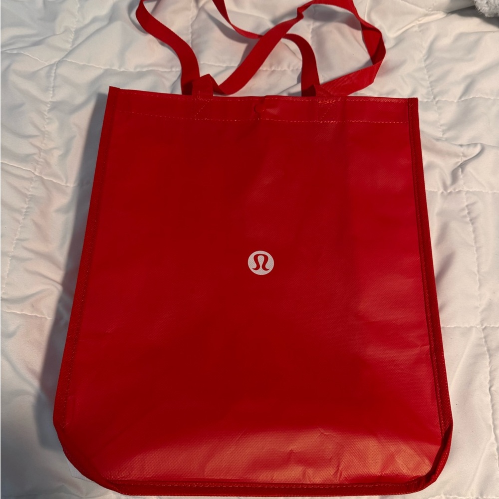 XL Lululemon Red Tote Bag